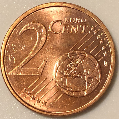 Gre074 Moneda Grecia 20 Euro Cent 2002 Unc-bu Ayff