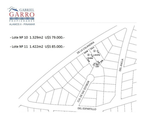 Imagen 2 de 2 de Lote En Venta Alamos 2 Pinamar