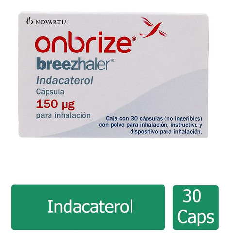 Onbrize Breezhaler 150 Mg Caja Con 30 Cápsulas