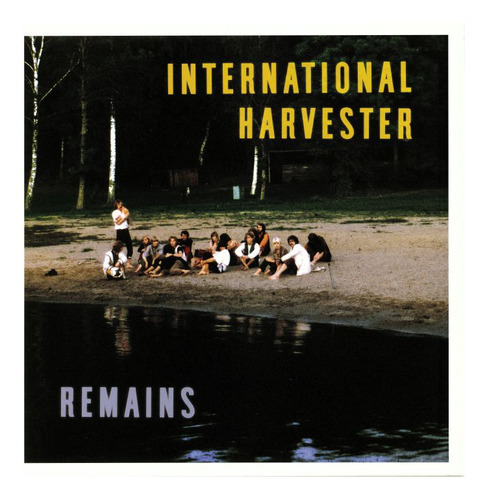 Vinilo sellado con LP de International Harvester Remains