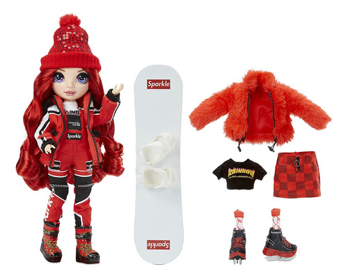 Rainbow High Ruby Anderson, Color Negro, Invierno