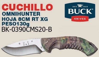 Imagen 3 de 6 de Cuchillo Buck Knives Omni Hunter 10pt Acero 420hc Hoja 8,3cm