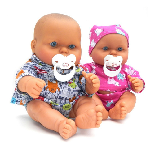Imagen 4 de 7 de Bebote Nacho O Nacha Turby Goma 36cm Muñeca Gordito Bebe