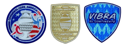 Kit Patch Conmebol Copa América Usa 2024 Argentina