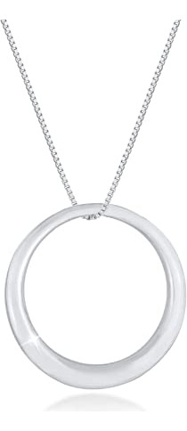 Elli By Julie & Grace Sterling Silver Circle Round Geo