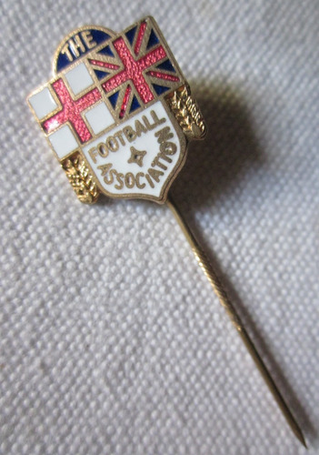 Antiguo Alfiler De Corbata Pin The Inglaterra Futbol 