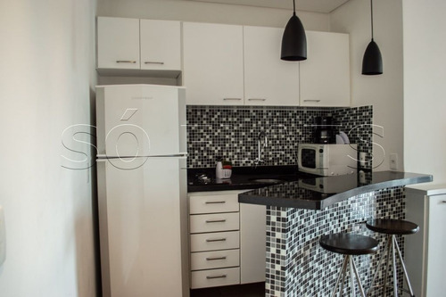 Imagem 3 de 15 de Flat Metropolitan Hall, Na Marg Pinheiros E Pq Do Povo - Sf30161