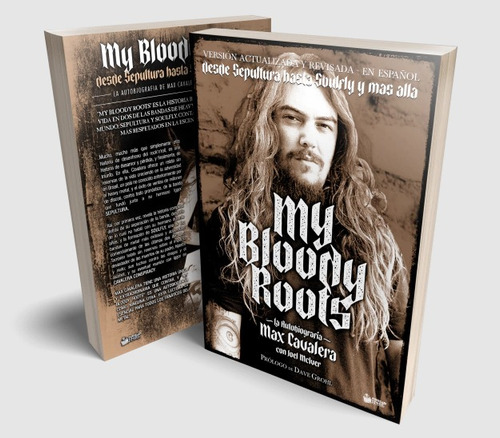 Libro Max Cavalera  My Bloody Roots  Edición En Español