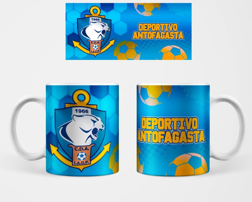 Imagen 9 de 10 de Plantillas Para Sublimar Tazas Futbol Chileno