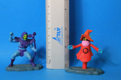 Skeleton & Orko Miniaturas Master Of The Universe (Usado)