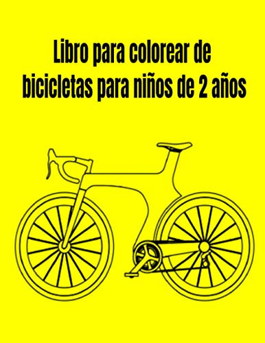 Libro Para Colorear De Bicicletas Para Niños De 2 Años