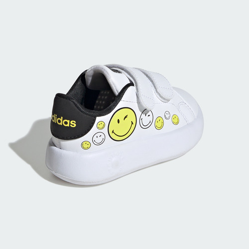 Tenis adidas Casual Smiley Advantage Niños Blanco Ih6257