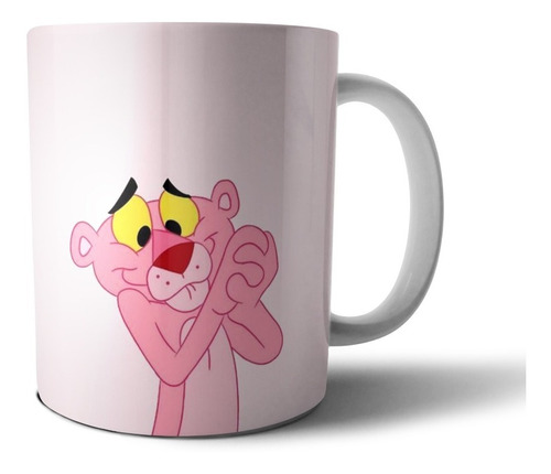 Taza De Cerámica - Pantera Rosa