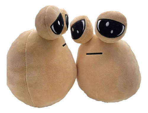 Pareja De Pou Triste Emoción Muñeco Peluche 