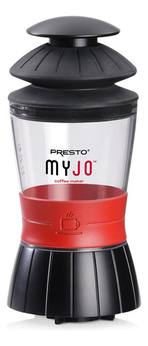 Cafetera Myjo De Una Taza Color Negro Presto 02835