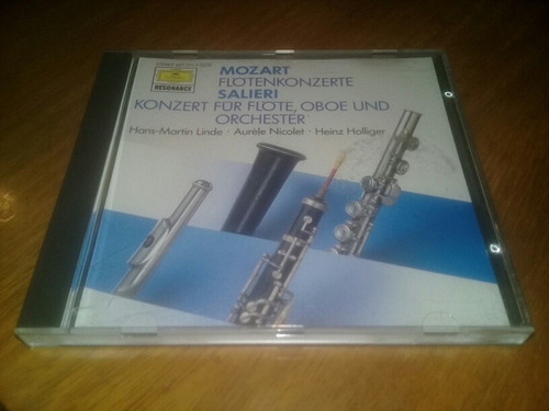 Mozart Flötenkonzerte Salieri Konzert Für Flöte Oboe Cd