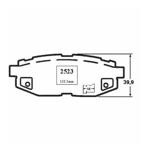 Pastillas Freno Subaru Tribeca 3.6 2013 Dohc Motor Ez30d