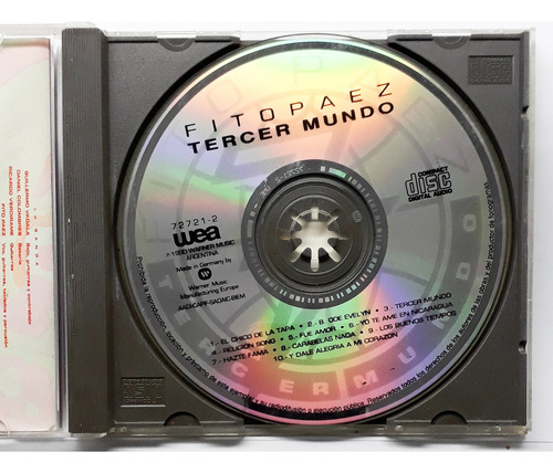 Fito Paez - Tercer Mundo Estándar (Usado)