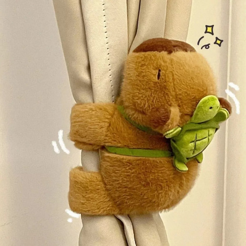 Capibara Peluche Brazalete Con Mochila