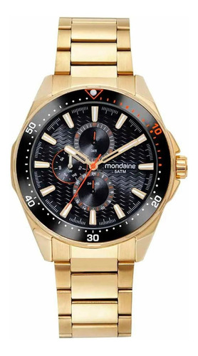 Relógio Mondaine 32547gpmvde1 Aço Inoxidável 5 Atm 46mm