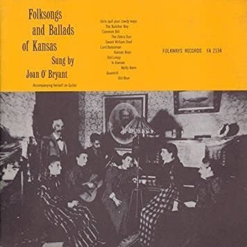 Oøbryant Joan Folksongs And Ballads Of Kansas Usa Import Cd