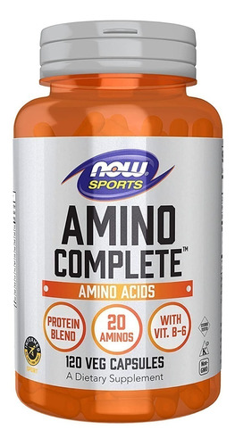 Now Sports Nutrition, Amino Complete + B6