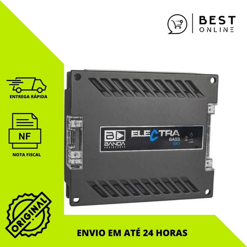 Modulo Amplificador Banda Ice X 2001 2000 Wrms 1 Ohm 1 Canal