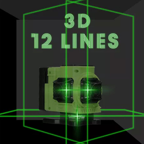Nivel Láser Nivel Láser Verde De 12 Líneas For Construcción