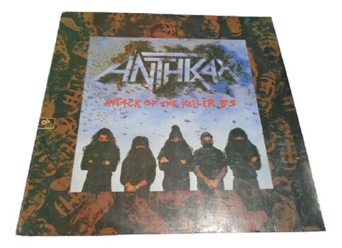 Anthrax: Attack Of The Killer B's (1991 Edic. Venezuela) Lp