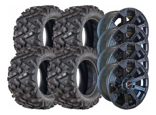 Pneu Atlas Roda Pf 26x9-12 26x11-12 Fourtrax Honda Aro 12