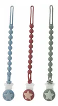 Comprar 3pzs Porta Chupon  De Silicona, Mordedor Silicona Para Bebé