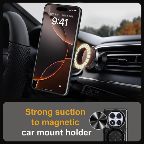 Funda Para Redmi Note 14 Pro+ Plus Con Uso Rudo Carcasa Case + 2mica