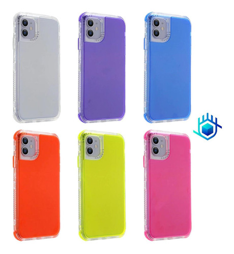Imagen 1 de 10 de Funda 360 + Mica Todos Equipos Protector Reforzada Uso Rudo