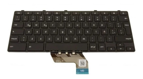 Teclado P/ Noteboo Dell Chromebook 11 3180 / 13 3380 0fxv80 