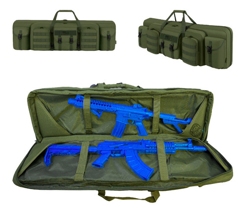 Imagen 6 de 9 de Estuche Caza Funda Mochila Rifle Escopeta Arma Larga Eastwes
