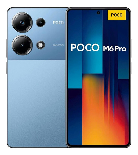 Xiaomi Poco M6 Pro 12gb 512gb Azul Tranza