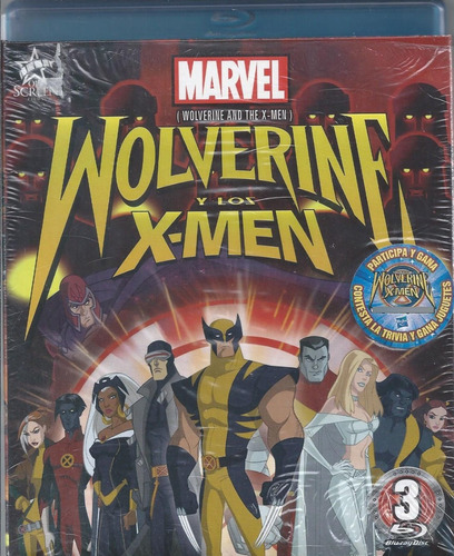 Wolverine Y Los X-men Serie Completa Vol. 1-2-3 26 Episodios