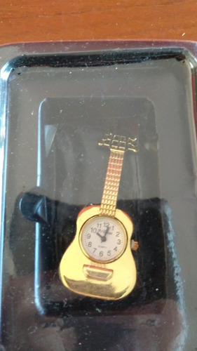 Reloj Miniatura Le Temps Guitarra