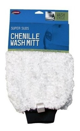 Carrand 40302 Chenille Dos Lados Lavado Mitt