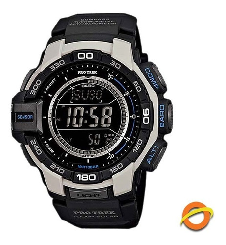 Reloj Casio Digital Protrek Prg-270 Solar Brujula Altimetro.