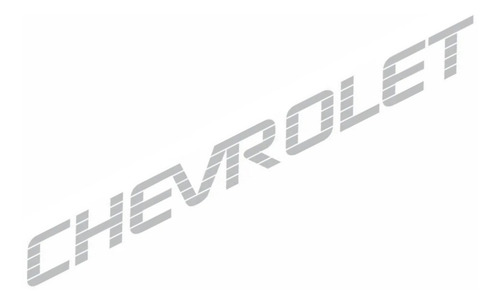 Adesivo Chevrolet Tampa Traseira Pick-up Corsa S10 Chevy 007