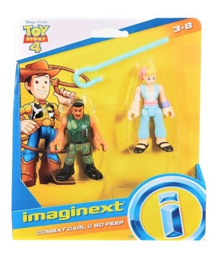 Set De Figuras Imaginext Toy Story Woody Bo Beep Carl Forky