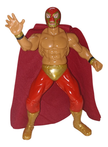 Muñeco De Lucha Libre Mexicana - Canek - Accesorio Incluido