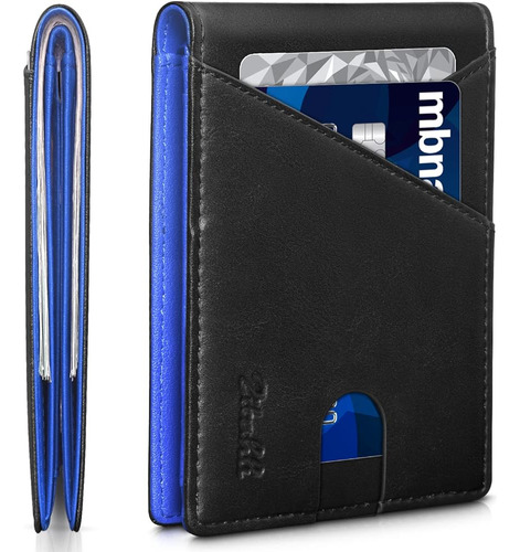 Zitahli Wallet Para Hombres,cartera Para Hombres,slim Leathe