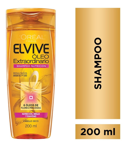 Shampoo Oleo Extraordinario X200ml Elvive Loreal Paris