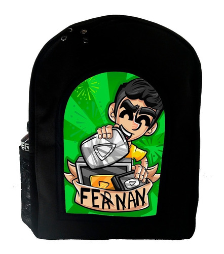 Mochila Youtubers El Rubius Fernanfloo Soy German Viral