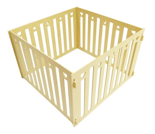 Pelotero Corralito Corral Bebe 144x144x60cm Madera Plegable