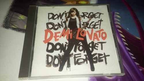 Cd-demi Lovato Don´t Forget