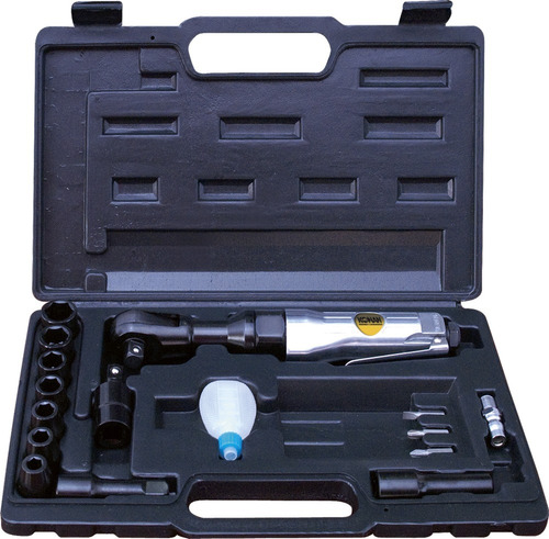 Set Kit Juego Llave Crique 1/2 Neumatica 17 Piezas