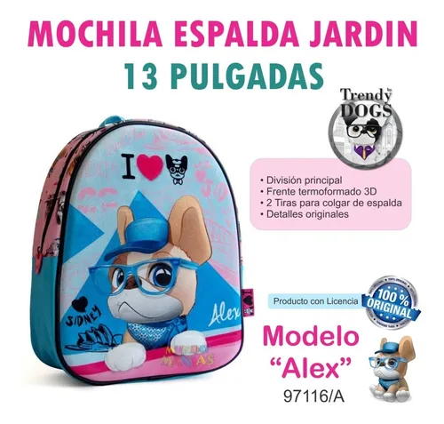 Mochila trendy dogs hot sale
